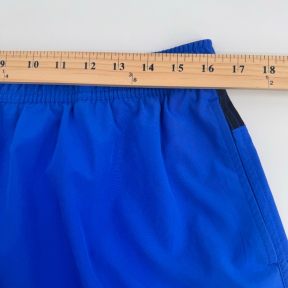 Speedo Shorts Men XL Blue Hybrid Active Beach Elastic Drawstring Lined Pockets - Picture 9 of 11